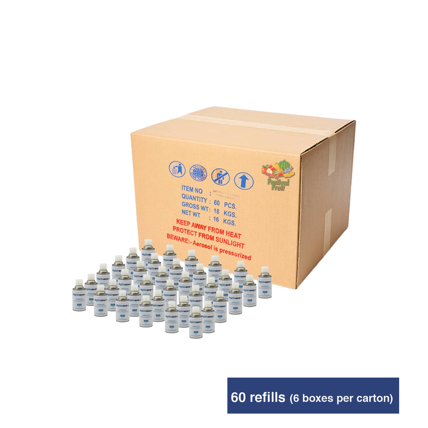 Higieneco Aerosol Air Freshener Refill, 300mL