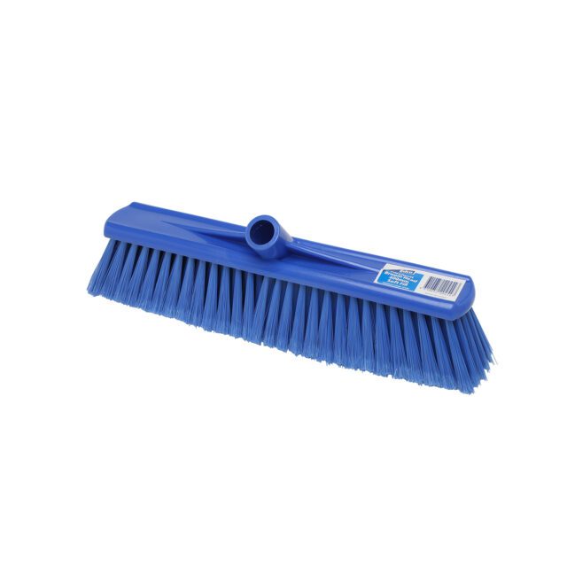 Edco Platform Broom Head Soft, 400mm, Blue with Adaptor