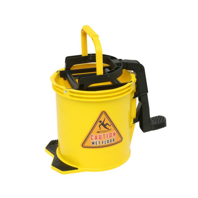 Edco Enduro Nylon Wringer Bucket, Yellow
