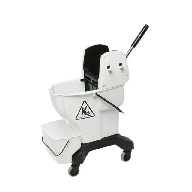 Edco Enduro Press Bucket Complete with Wringer, White