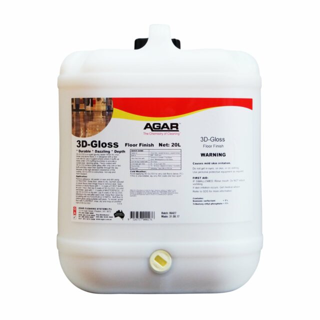 Agar 3D-Gloss Floor Finish, 20L