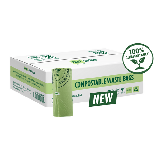 Best Hygiene's 100% Compostable Waste Bags