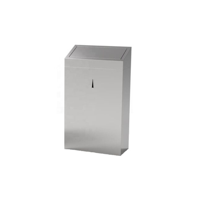 Stainless Steel Sanitary Bin, Grey
