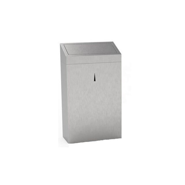 Stainless Steel Sanitary Bin, Grey