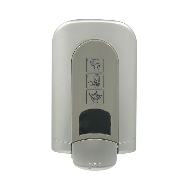 Spray Toilet Seat Cleaner Sanitiser Dispenser, Silver/Chrome, 500 mL