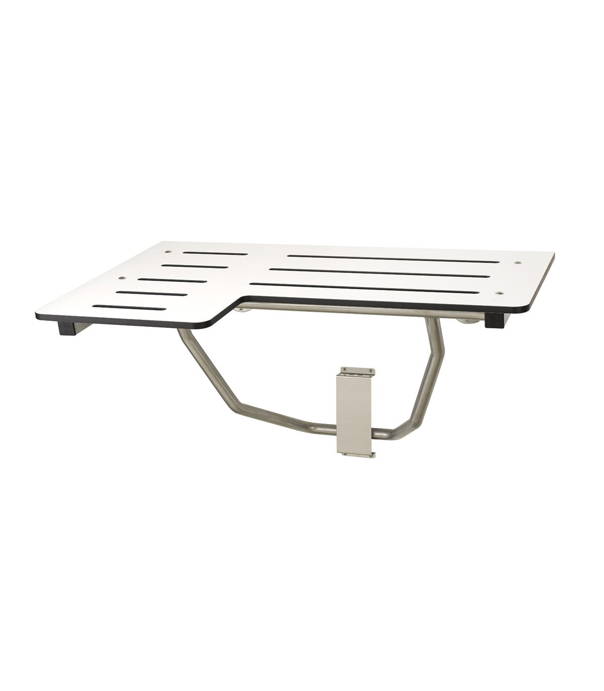 Mediclinics Reversible Folding Seat with Wall Support