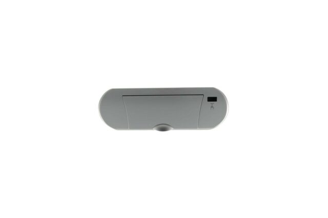 Automatic Sanitary Bin, Silver, 15 L