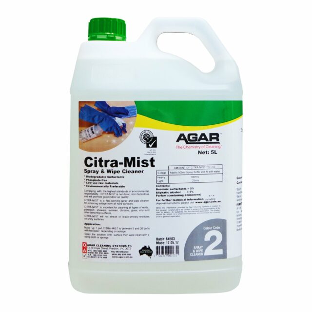 Agar Citra-Mist Spray and Wipe Cleaner