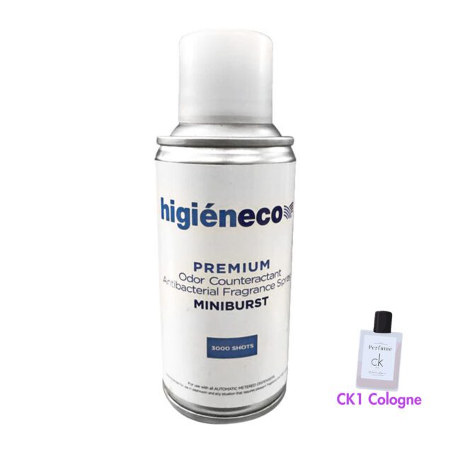 Higieneco MiniBurst 2.0 Aerosol Air Freshener Automatic Fragrance Refill, Antibacterial, 160 mL