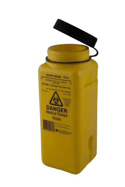 ASP HealthCare FITTANK Sharps Container 1.8L