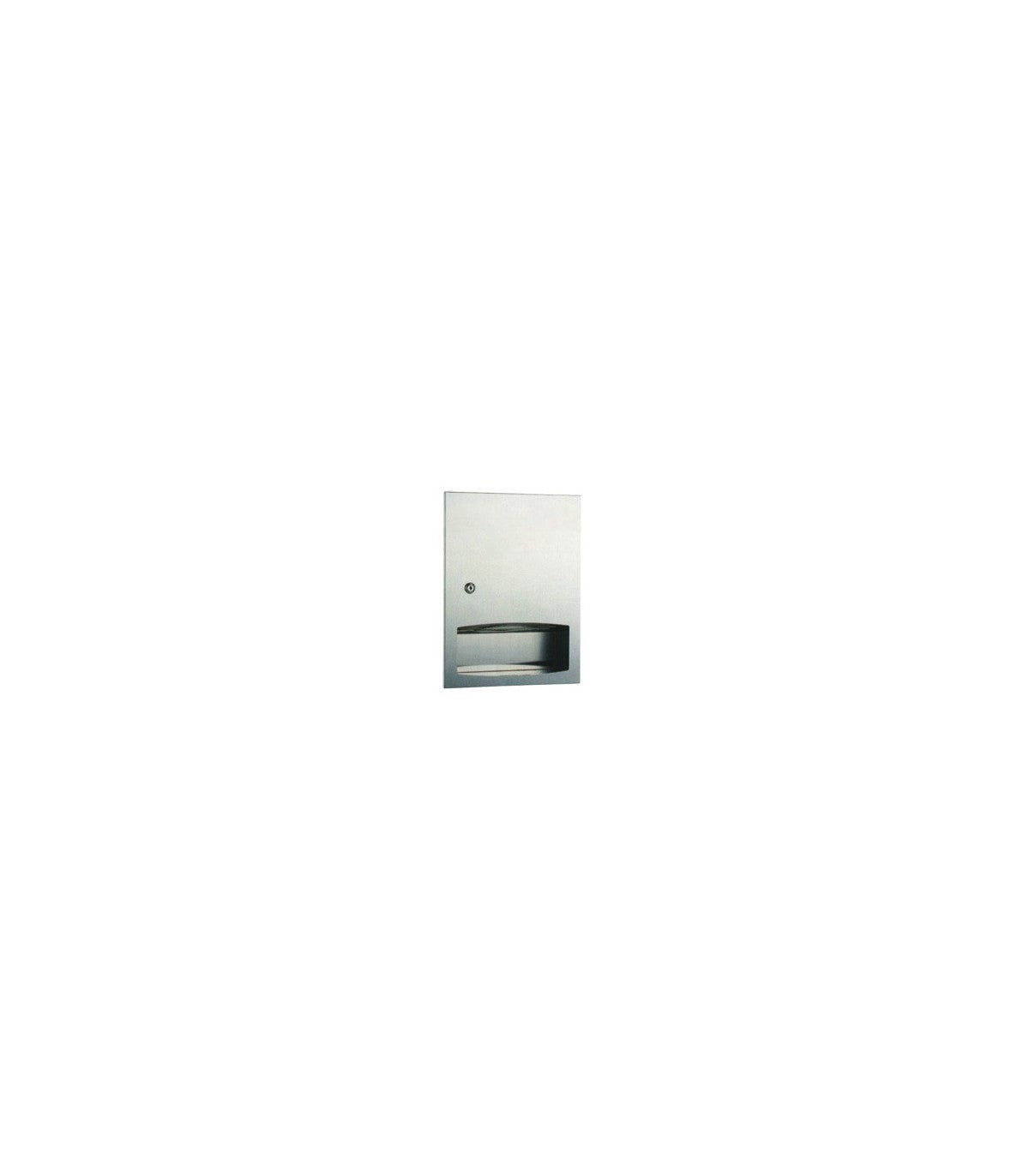 Recessed paper towel dispenser 200-400 C/Z towels stainless steel satin dte0020cs