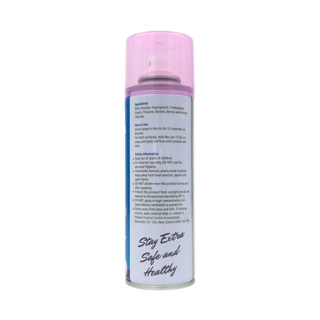 Extra Disinfectant and Sanitising Spray, 75% Alcohol, Lavender, 250 mL