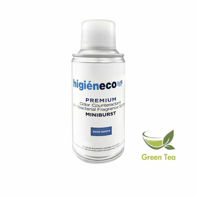 Higieneco MiniBurst 1.0 Aerosol Air Freshener Automatic Fragrance Refill, Antibacterial, 3000 Sprays, 110 mL