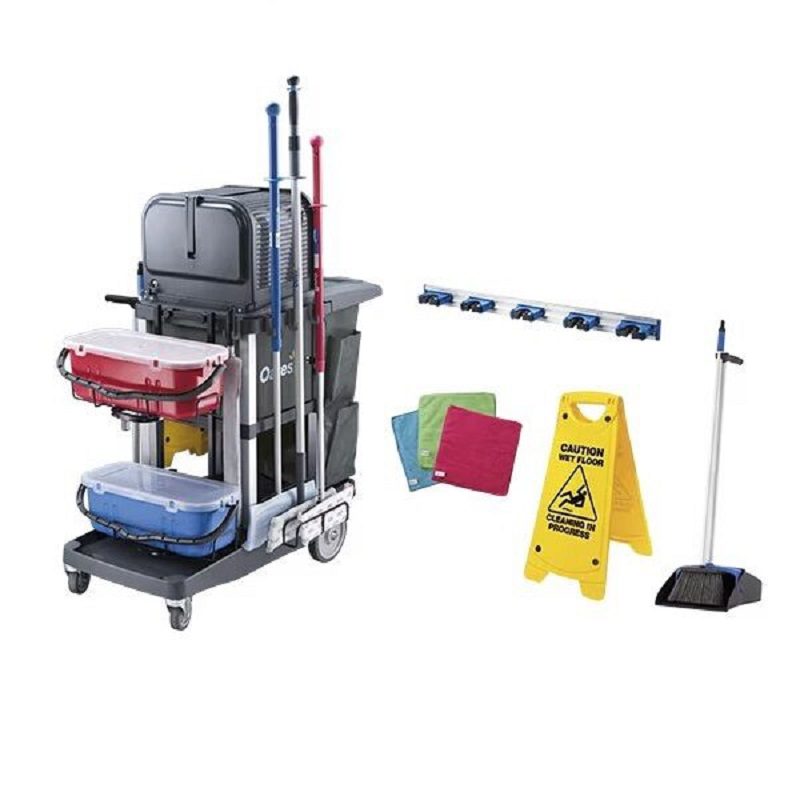 Platinum Janitors Cart The Works