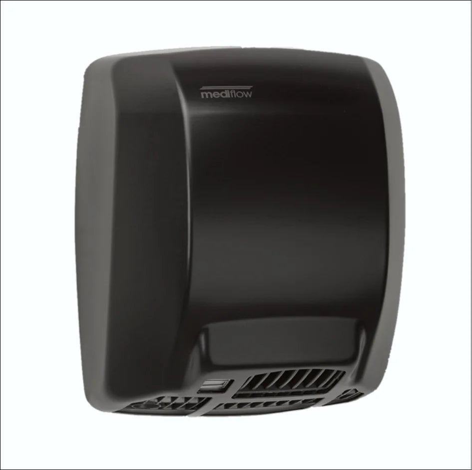 Mediflow Hand Dryer Auto Black Steel M02AB