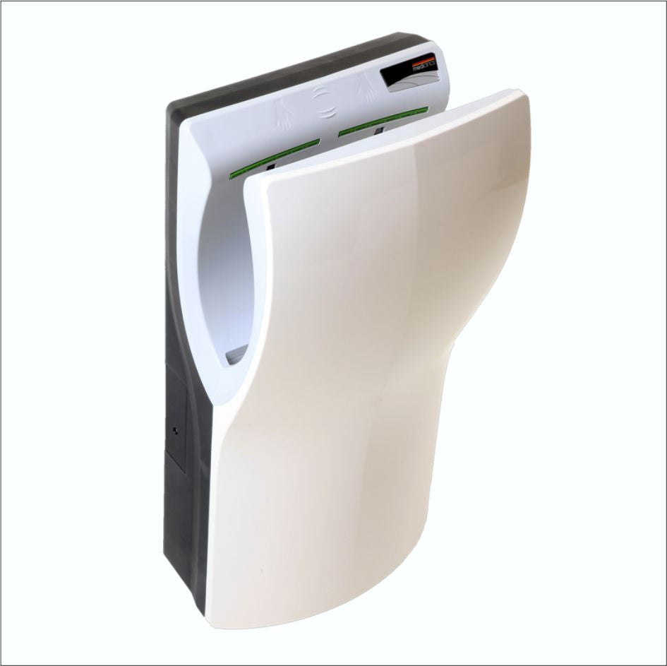 Dualflow Plus Hand Dryer Auto White ABS Plastic M14A