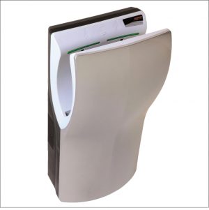 Dualflow Plus Hand Dryer Auto White Satin Finish ABS M14ACS