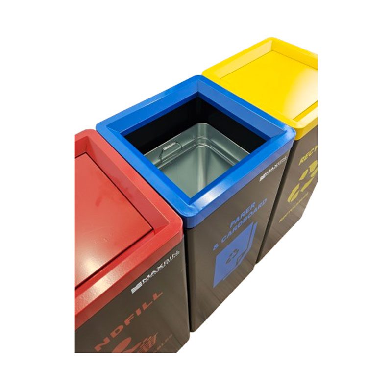 Maxbin Three Colour Recycling Stations