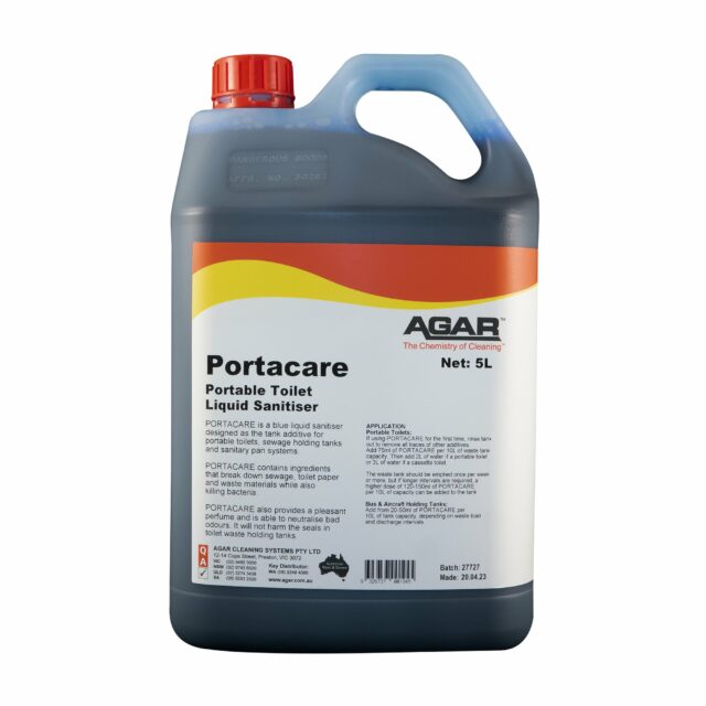 Agar Portacare Portable Toilet Liquid Sanitiser