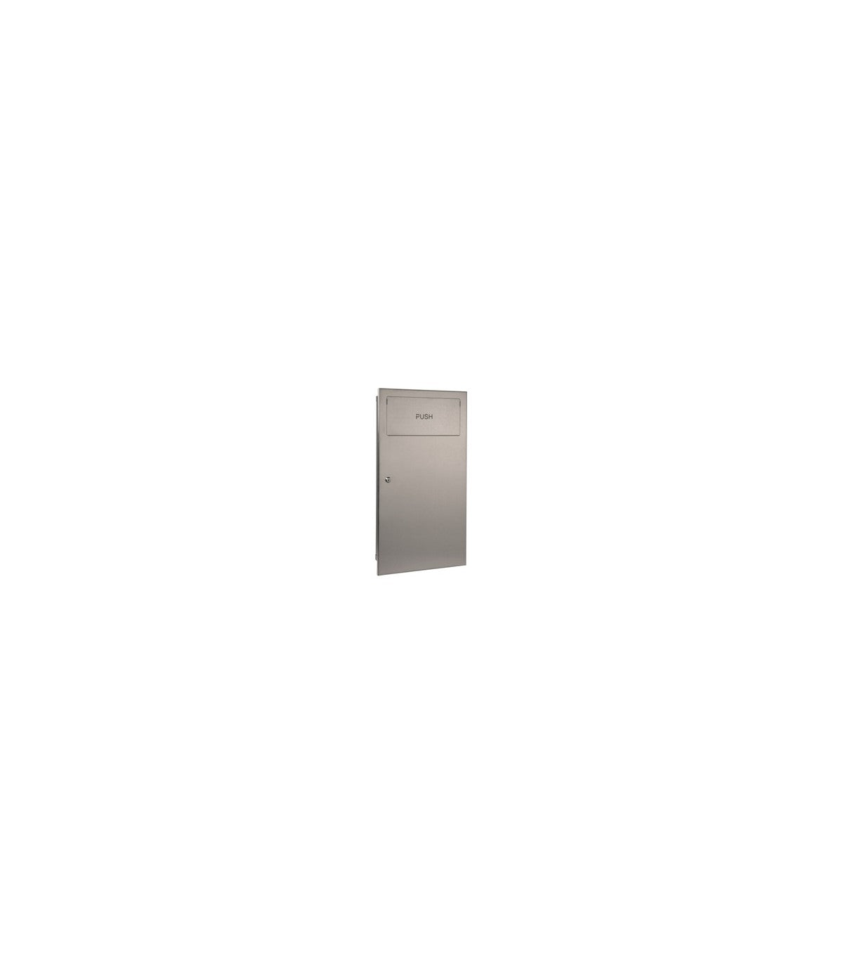 Recessed 14.2L Satin Stainless Steel Paper Bin