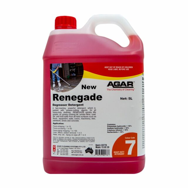 Agar Renegade Degreaser Detergent