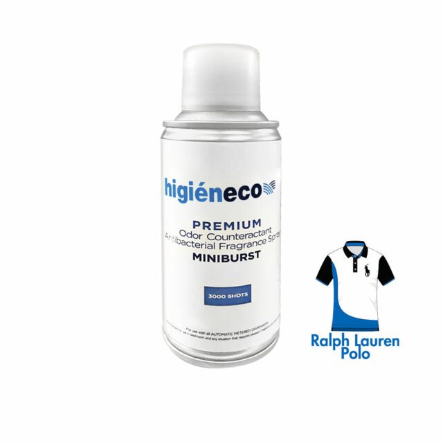 Higieneco MiniBurst 1.0 Aerosol Air Freshener Automatic Fragrance Refill, Antibacterial, 3000 Sprays, 110 mL