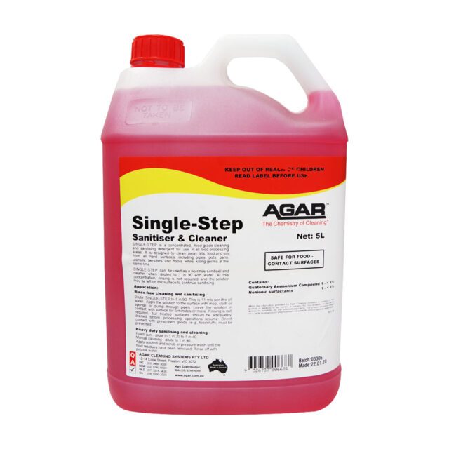 Agar Single Step Sanitiser and Cleaner