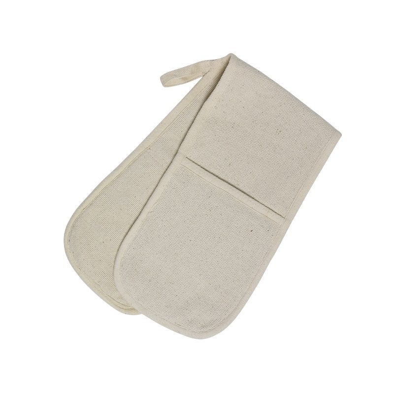 Double Pocket Oven Mitt