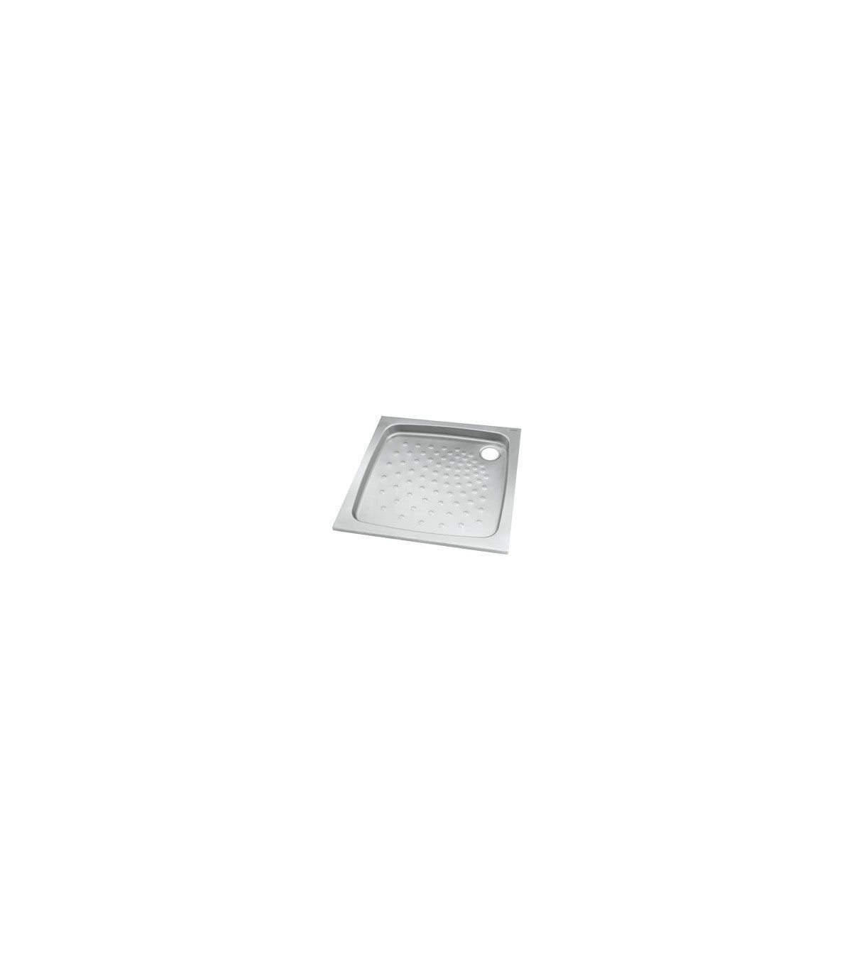 Shower Tray AISI 304 Stainless Steel Satin Finish 800x800 mm