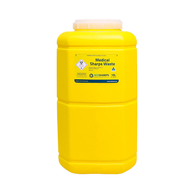 Ace Sharps Container Non-Spill Screw Top Lid