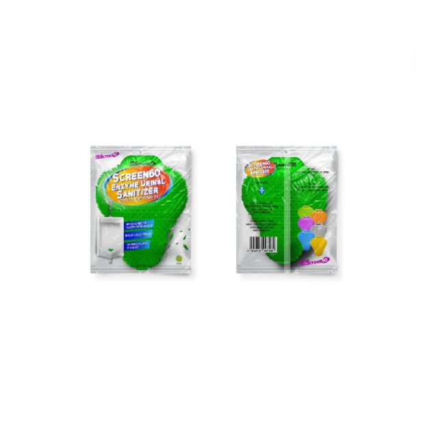 Screen60 Enzyme Urinal Sanitizer, Super Fresh, Green