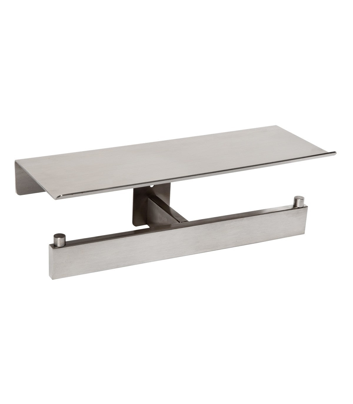 Mediclinics Harmonia Double Toilet Paper Holder with Shelf