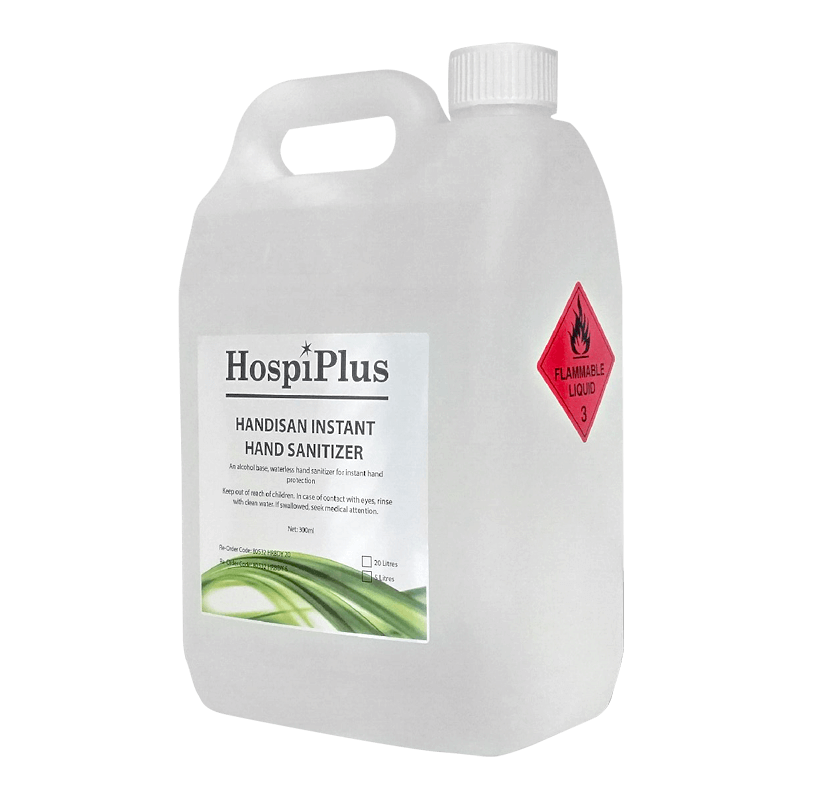 HospiPlus Spray Antibacterial Alcohol Hand Sanitiser, 5 L