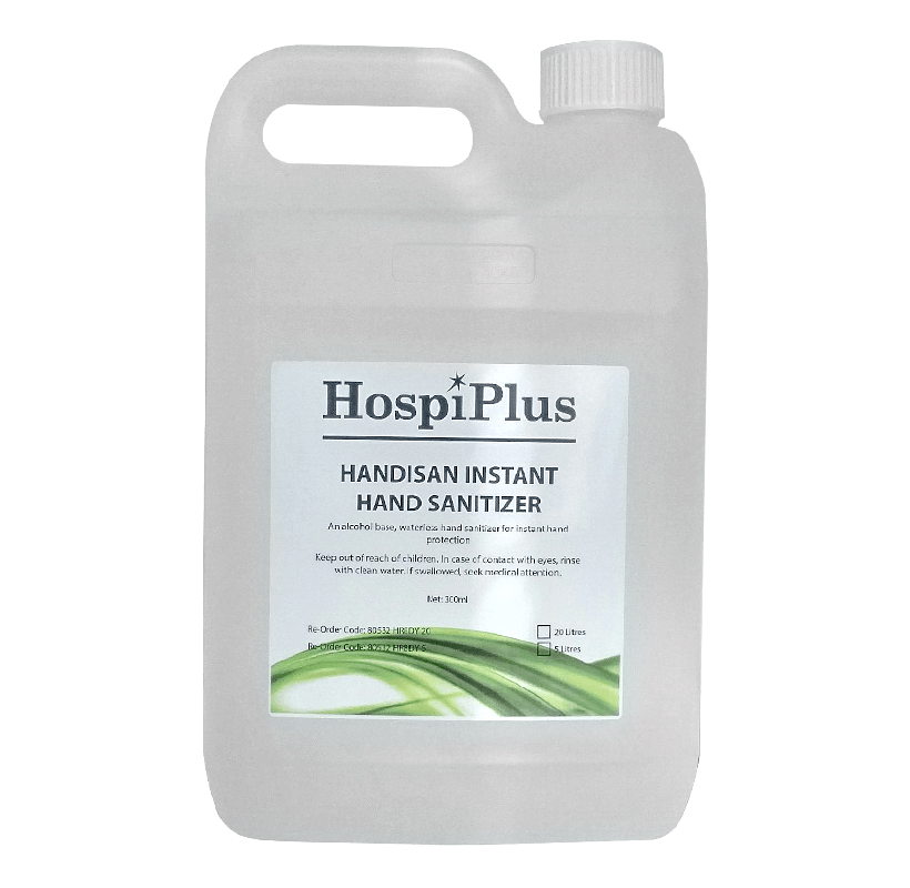 HospiPlus Spray Antibacterial Alcohol Hand Sanitiser, 5 L