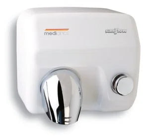 Saniflow Hand Dryer Push Button White Steel E05