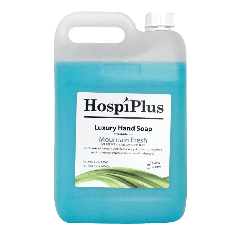 Hospiplus Blue Luxury Liquid Handwash, Hand Soap with Moisturiser, 5 L