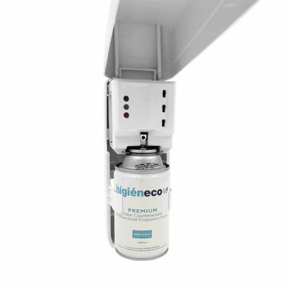 Extra Aerosol Air Freshener Auto Spray Dispenser, White