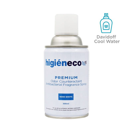 Higieneco Aerosol Air Freshener Automatic Fragrance Refill, Antibacterial, 300 mL