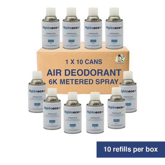 Higieneco Aerosol Air Freshener Automatic Fragrance Refill, Antibacterial, 300 mL