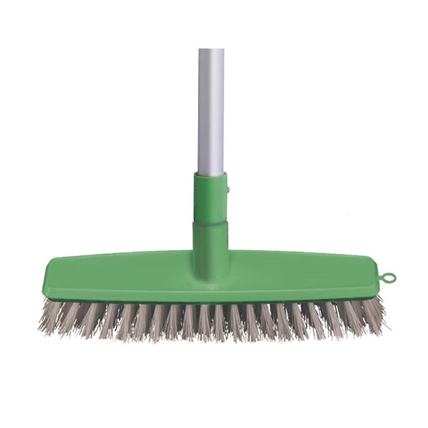 Floor Scrub with Handle, Green