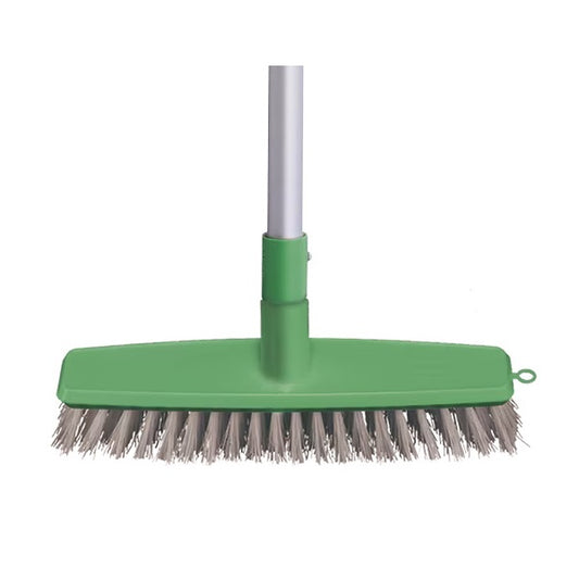 Floor Scrub with Handle, Green