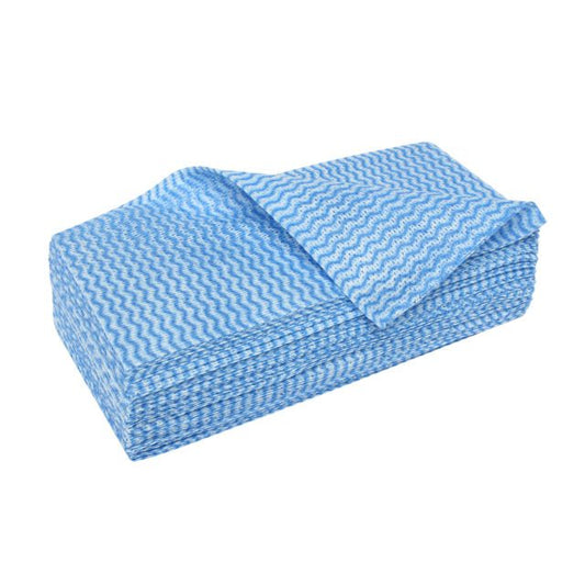 Edco Merriwipe Heavy Duty Wipes, Blue, 20 Pack