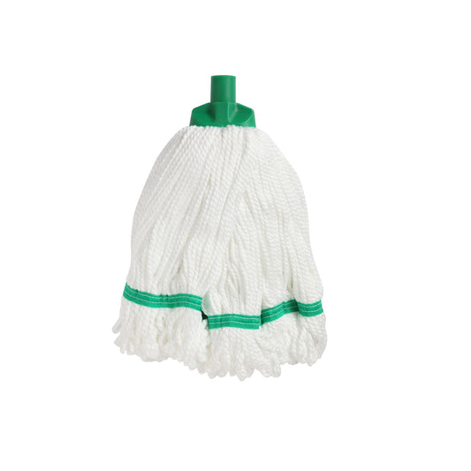 Edco Microfibre Round Mop, Green