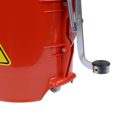 Edco Wringer Bucket, Red, 15 L