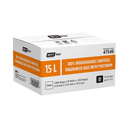 Best Hygiene Biodegradable Fragranced Sanitary Bags