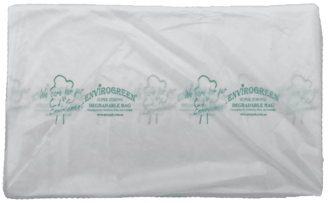 120 L Degradable Natural Garbage Bags, 250 count