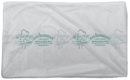 120 L Degradable Natural Garbage Bags, 250 count