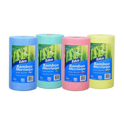 Edco Bamboo Merriwipe Rolls, Green