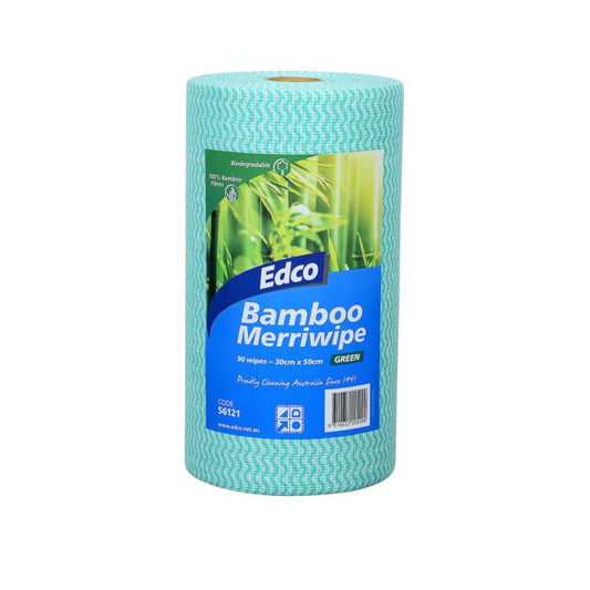 Edco Bamboo Merriwipe Rolls, Green