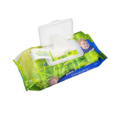 Edco Cheekyboo Bamboo Baby Wipes, 80 Pack